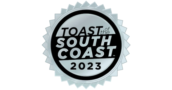 Toast of the South Coast Silver Badge